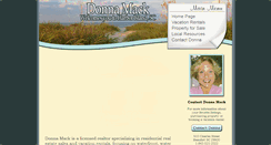 Desktop Screenshot of donnamack.com